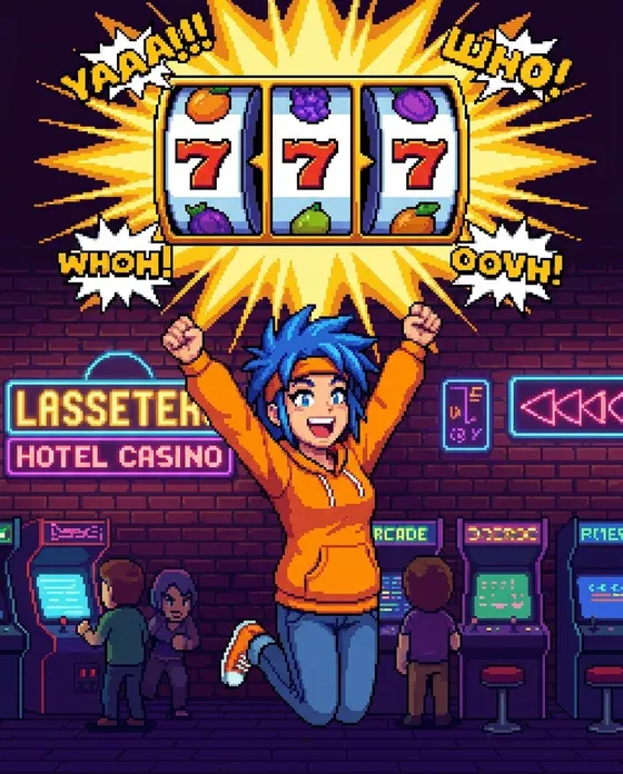 スロットゲームで遊ぶ (Lasseters Hotel Casino)
